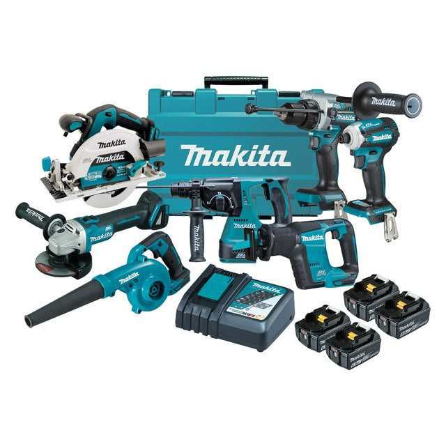 Makita 18v 7 Piece Combo Kit - Limited Edition - DLX7027X1