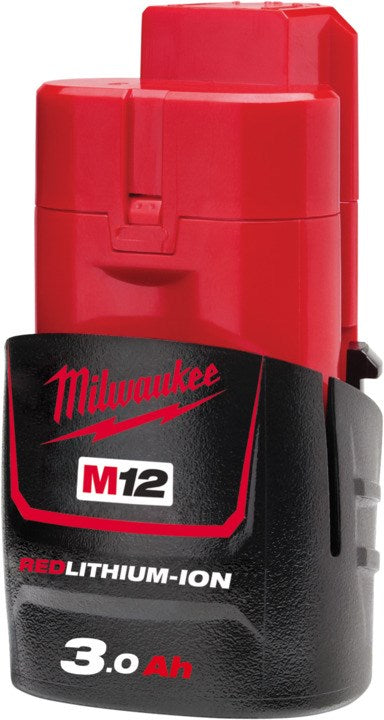 Milwaukee M12â„¢ REDLITHIUMâ„¢-ION 3.0Ah Compact Battery