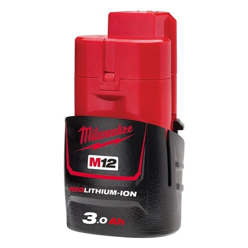 Milwaukee M12â„¢ REDLITHIUMâ„¢-ION 3.0Ah Compact Battery