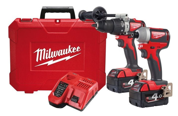 Milwaukee M18â„¢ Brushless 2 Piece Power Pack 2A2 (M18BLPD2-0, M18BLID2-0)