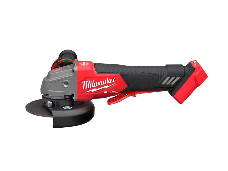 Milwaukee M18 FUELâ„¢ 125 mm (5") Braking Angle Grinder with Deadman Paddle Switch (Tool Only)