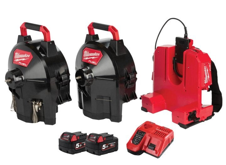 Milwaukee M18 FUELâ„¢ SWITCH PACK Sectional Drum System Kit (2x 5.0Ah)