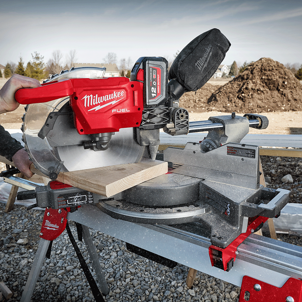 Milwaukee M18 FUELâ„¢ 305mm (12") Dual Bevel Sliding Compound Mitre Saw with ONE-KEYâ„¢ (Tool Only)