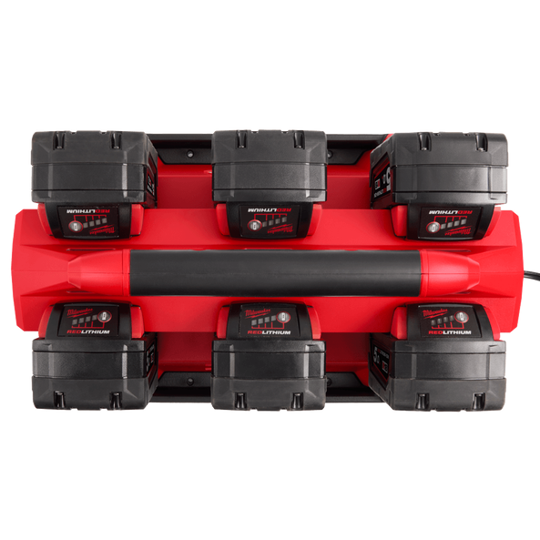Milwaukee M18â„¢ 6 Bay PACKOUTâ„¢ Rapid Charger (Tool Only)
