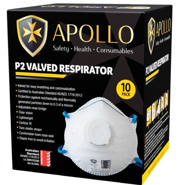 DISPOSABLE DUST MASK P2 WITH VALVE