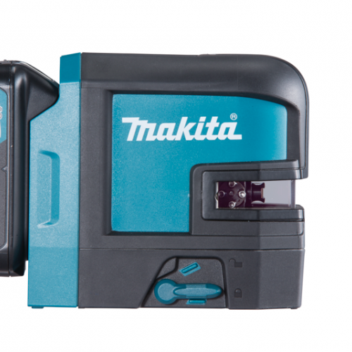 Makita 12V Max GREEN 4 Point Cross Line Laser (Lines - 1 Vertical, 1 Horizontal) - Tool Only SK106GDZ