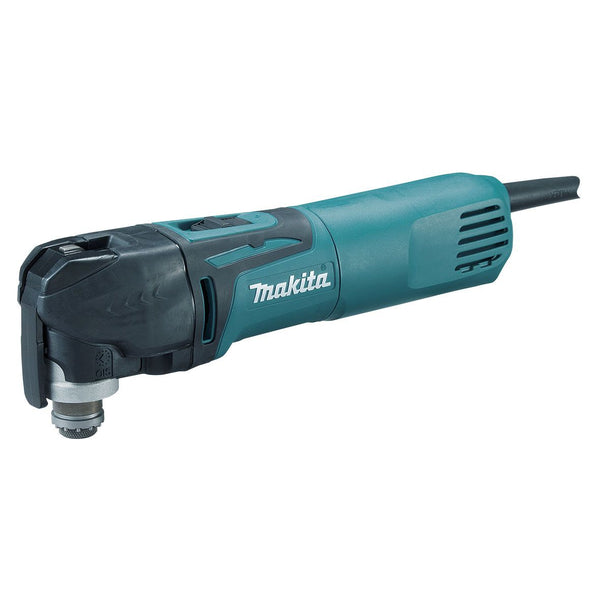Makita Multi-tool, 320W, Tool-less lock system with Accessory kit & Carry case TM3010CX4