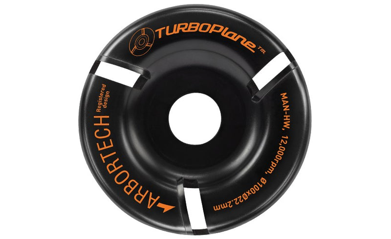 ARBORTECH WOODCARVING BLADETURBOPLANE 100MM TUNGSTEN CARBIDE - Toolup Australia