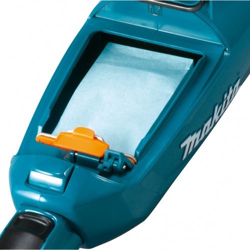 Makita 40V Max BRUSHLESS Stick Vacuum, Push Button Switch, Reusable Filter Bag - Tool Only