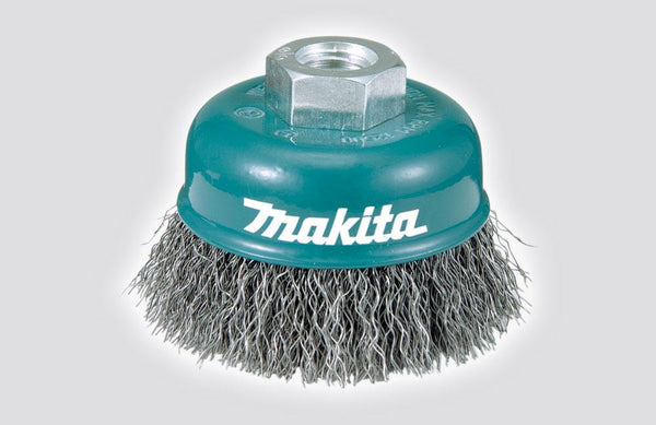 MAKITA CUP WIRE BRUSH 60MMDIA 10X1.5MM THREAD