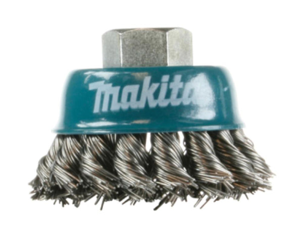 KNOT CUP WIRE BRUSH 60MM DIA 14 X 2MM