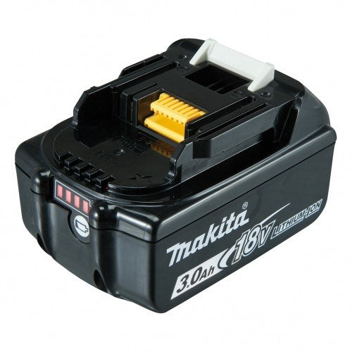 Makita 18V COMPACT BRUSHLESS Heavy Duty Driver Drill Kit - Includes 2 x 3.0Ah Batteries, Rapid Charger & Carry Case