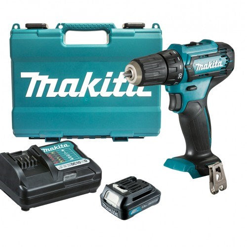 Makita 12V Max Driver Drill Kit - Includes 1 x 1.5Ah Batteries, Charger & Case
