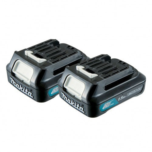 Makita 12V Max Driver Drill Kit - Includes 2 x 1.5Ah Batteries, Charger & Case