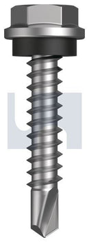 Hex Head Screws 14g x 150mm  Metal Cutting Tip Class 4 Galvanised - Toolup Australia