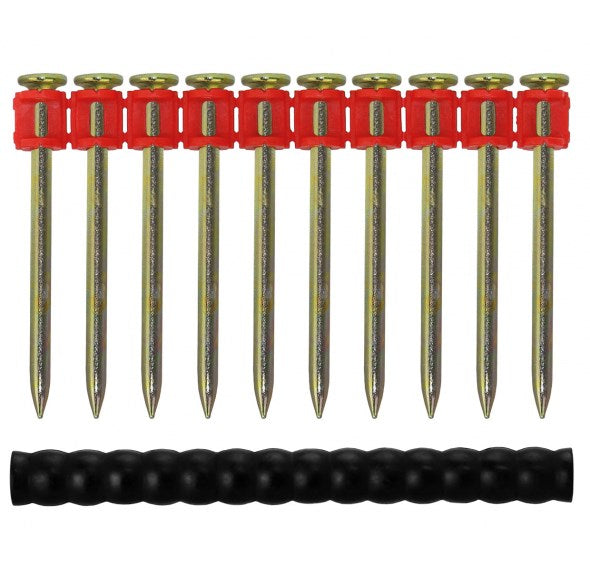 PX 60mm Collated Drive Pin - 9mm Head with Rubber Spring PX9C60MRS - Toolup Australia