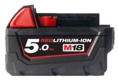 Milwaukee M18 REDLITHIUM-ION 5.0Ah Battery