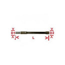 30MM FLAT WOOD SPADE BIT 1/4 HEXSHANK - Toolup Australia
