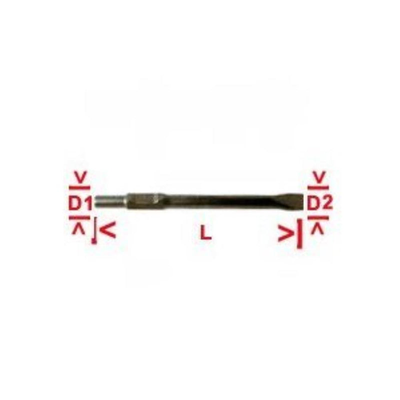 30MM FLAT WOOD SPADE BIT 1/4 HEXSHANK - Toolup Australia