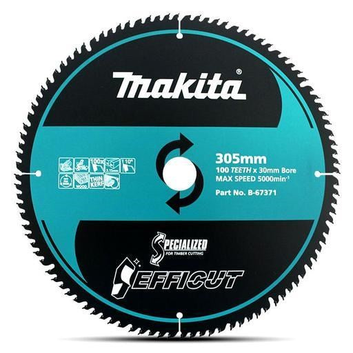 EFFICUT 305MM X 25.4 X 80T TCT SAW BLADE - Toolup Australia