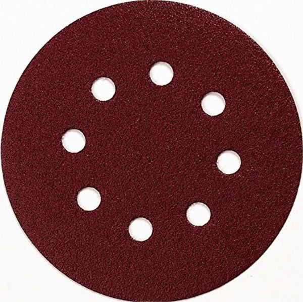 SANDING DISC 125MM / 100# PUNCHED X10 - Toolup Australia