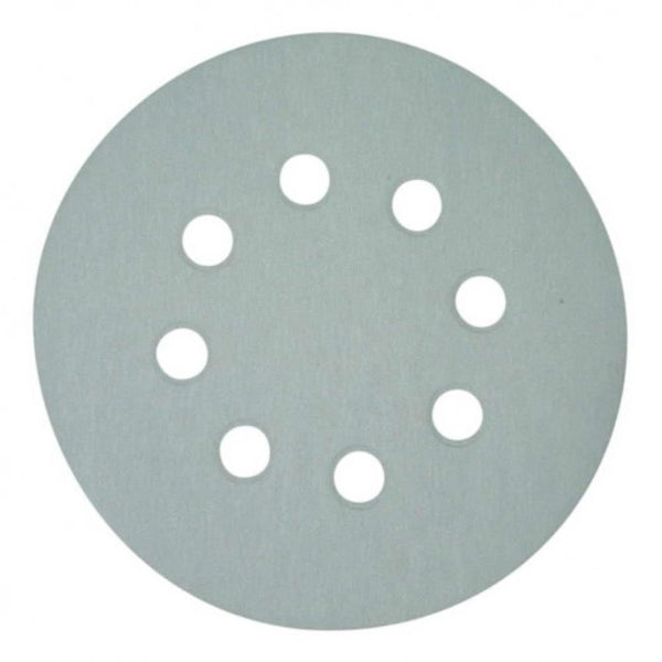 SANDING DISC WHITE 125MM/240#PUNCHED X50 - Toolup Australia