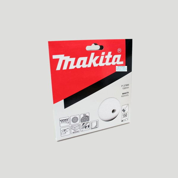 SANDING DISC WHITE 150MM/150#PUNCHED X10 - Toolup Australia