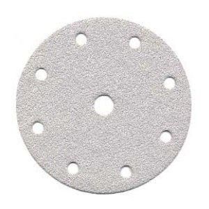SANDING DISC WHITE 150MM/320#PUNCHED X50 - Toolup Australia