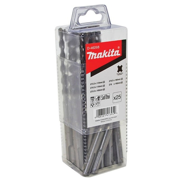 STANDARD SDS PLUS 25PC DRILL BIT SET - Toolup Australia