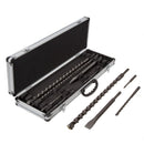 STD SDS-PLUS DRILL/CHISEL SET (10 PCE) - Toolup Australia