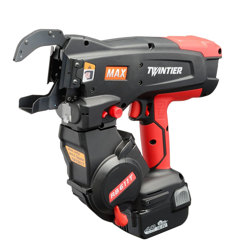 MAX RB611T 14.4V 4.0Ah Li-ion Cordless Brushless TwinTier Rebar Tier - Toolup Australia