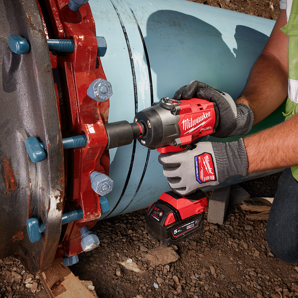 MILWAUKEE 18V FUEL 1/2" HIGH TORQUE IMPACT WRENCH W/ PIN DETENT - TOOL ONLY M18FHIW2P120 - Toolup Australia