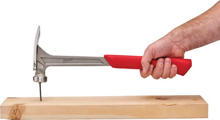 Milwaukee 17oz Smooth Face Steel Framing Hammer - Toolup Australia