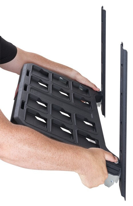 Milwaukee 2-Piece Vertical E-Track Rails for PACKOUT® Racking Shelves 48228482 - Toolup Australia