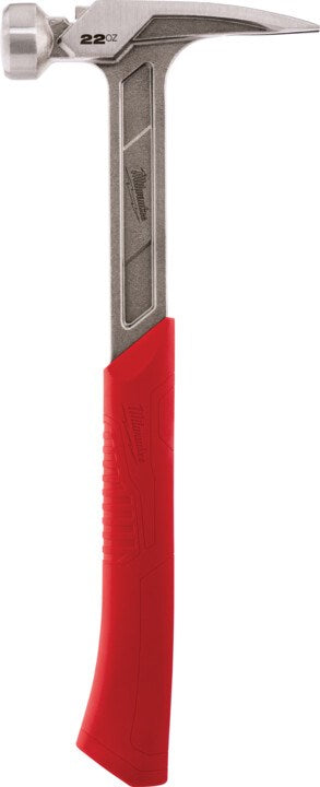 Milwaukee 22oz Smooth Face Steel Framing Hammer - Toolup Australia