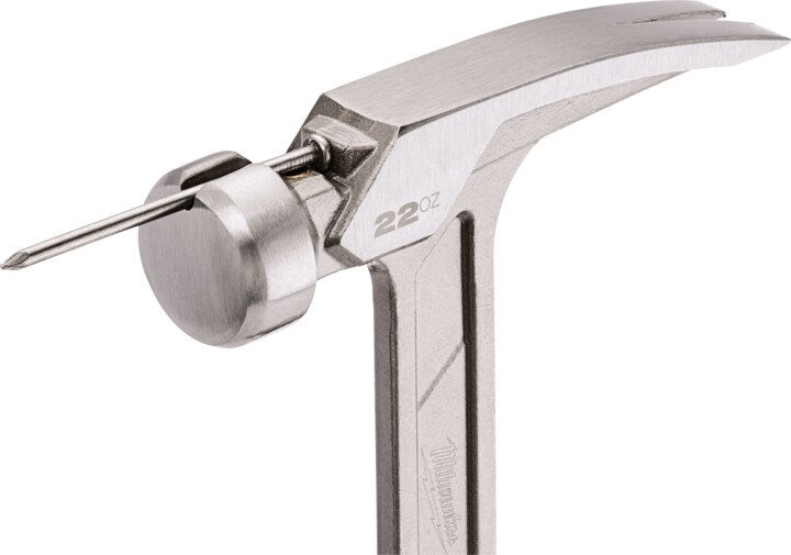Milwaukee 22oz Smooth Face Steel Framing Hammer - Toolup Australia