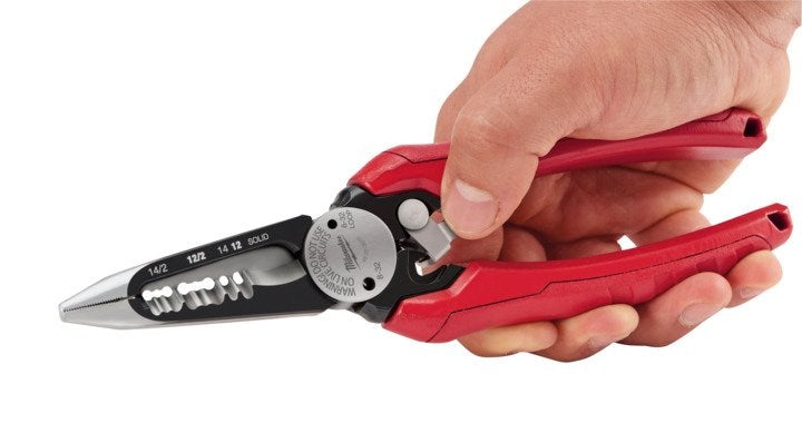 Milwaukee Comb Wire Plier for Non-Metallic 48223070 - Toolup Australia