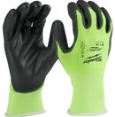 Milwaukee Cut 1(A) High Vis PU Gloves – M 48738911 - Toolup Australia