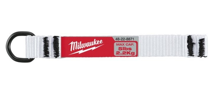 Milwaukee D-Ring Web Attachment 5pc 2.2kg (5lb) 48228871 - Toolup Australia