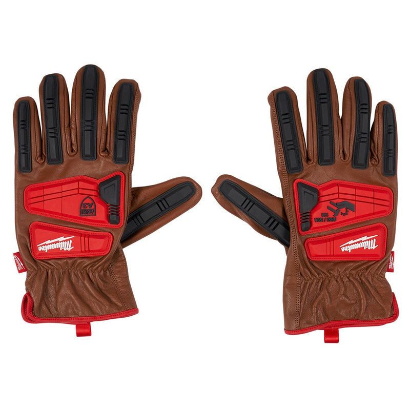 Milwaukee Impact Cut 3(C) Leather Gloves - XXL 48228774 - Toolup Australia