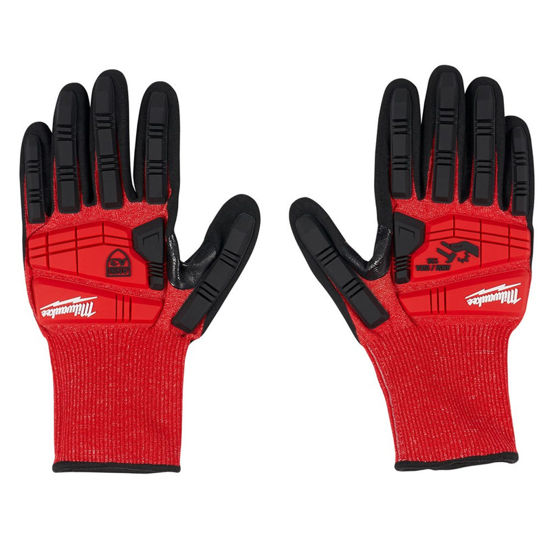 Milwaukee Impact Cut 3(C) Nitrile Dipped Gloves - XXL 48228974 - Toolup Australia
