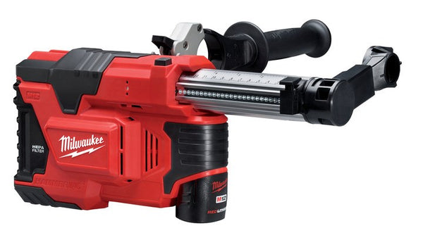 Milwaukee M12 HAMMERVAC Universal Dust Extractor (Tool Only) M12DE-0C - Toolup Australia