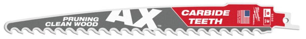 Milwaukee The AX™ With Carbide Teeth For Pruning And Clean  Wood 225mm 1Pk 48005232 - Toolup Australia