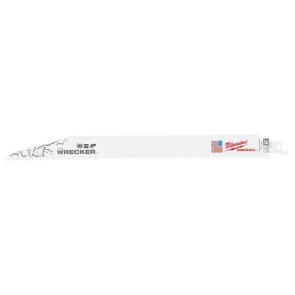 Milwaukee The Wrecker™ General Purpose SAWZALL™  Blade 300mm 7/11TPI Pkt 5 48005711 - Toolup Australia