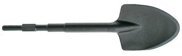 30MM HEX SHANK 120X400MM FLAT CLAY SPADE