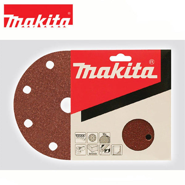 SANDING DISC 150MM / 60# PUNCHED X10