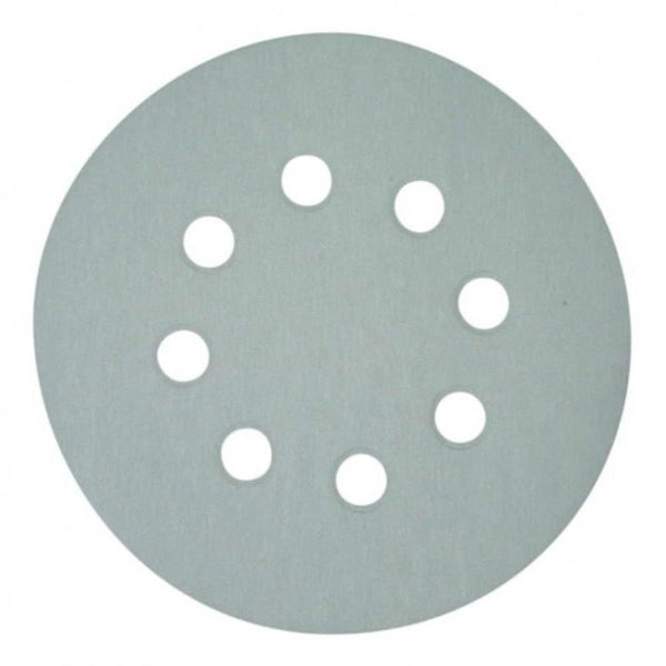 SANDING DISC WHITE 125MM/240#PUNCHED X50