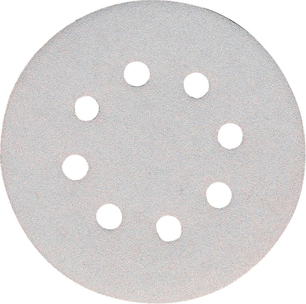 SANDING DISC WHITE 125MM/400#PUNCHED X50