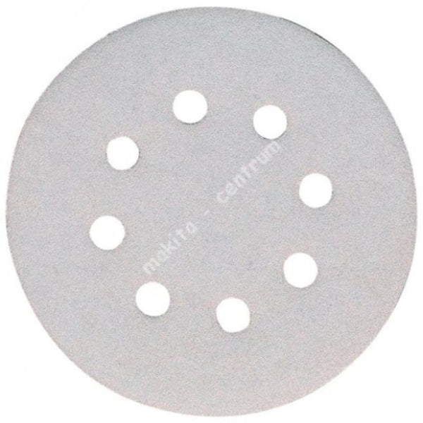 SANDING DISC WHITE 150MM/100#PUNCHED X50