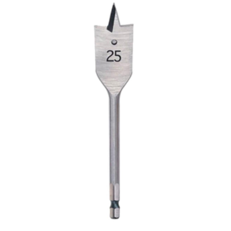 8MM FLAT WOOD SPADE BIT 1/4 HEXSHANK